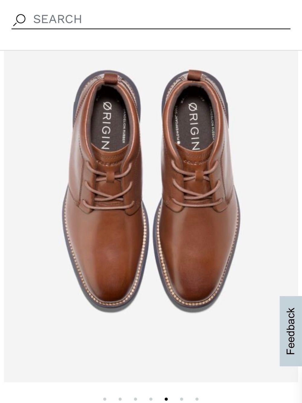 OriginalGrand Men's Brown Leather Chukka Boots 10.5